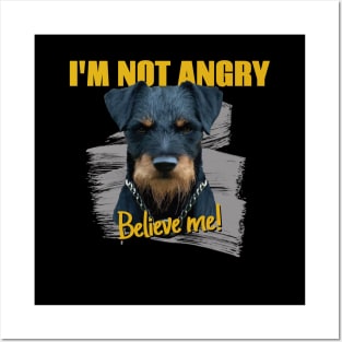 Dog Angry Meme Posters and Art